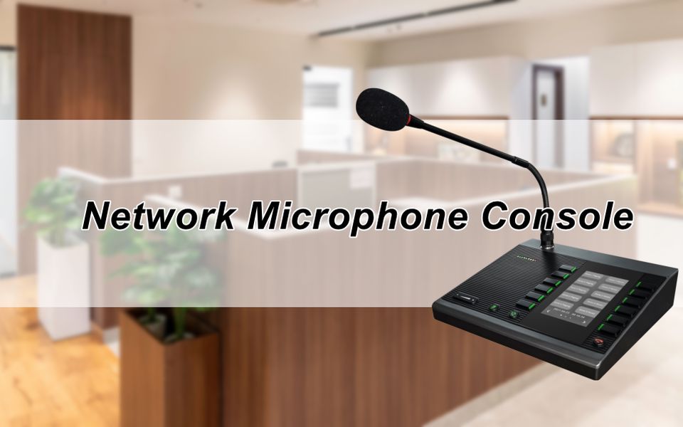 What Is a Network Microphone Console & How IP Paing Microphones Work in PA Systems
