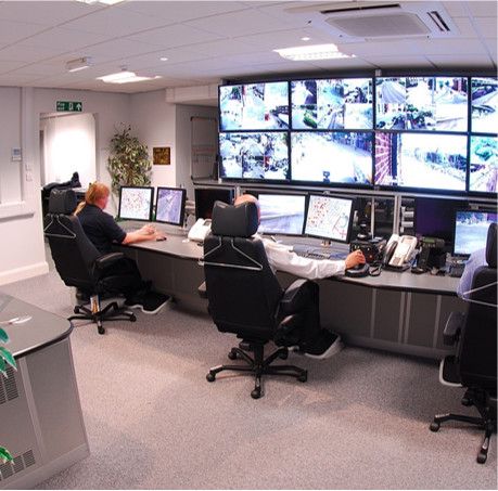 Consola de despacho para sala de seguridad