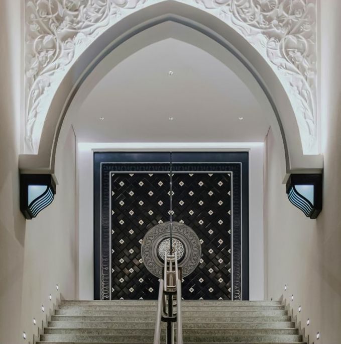 speaker and intercom for prison entrance and hallway