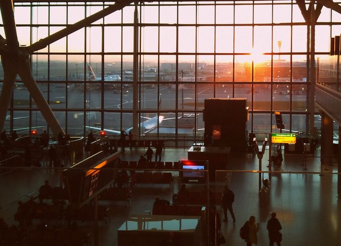 Speaker for airport waiting area
