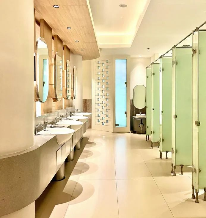 restroom ceiling speaker and panic button