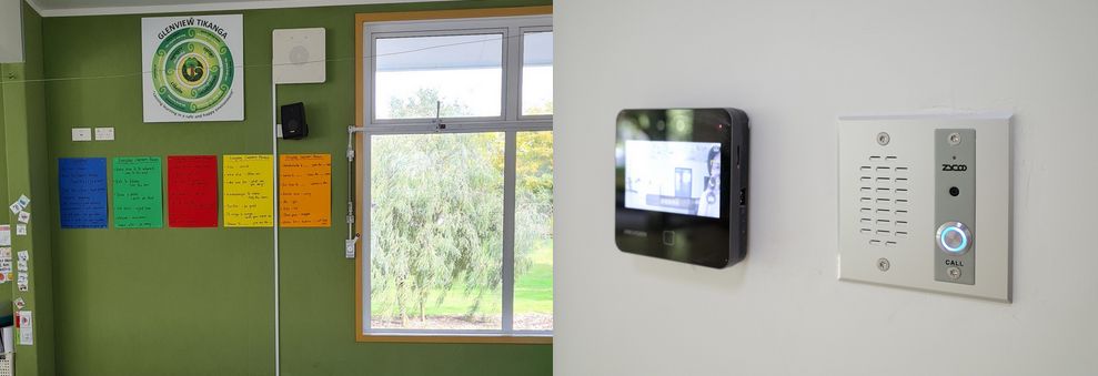 speaker for paging and intercom for two-way communication