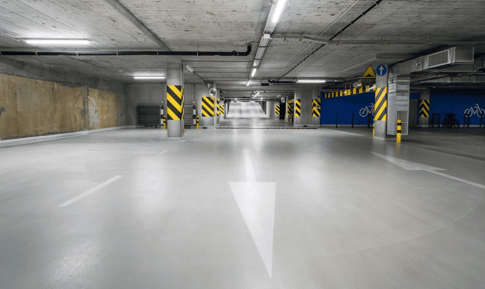 SIP intercom and paging gateway devices at parking entrance and exit