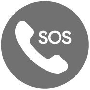 One-touch SOS at high-risk zones